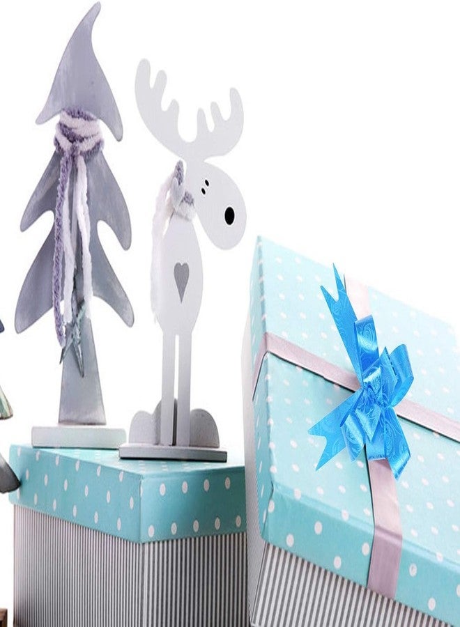 VRB Dec شريط أورجانزا كبير الحجم من VRB Dec، مزين بفيونكة وزهور، مثالي لتغليف الهدايا وتزيين حفلات الزفاف. (200 قطعة متعددة الألوان) - Image 5